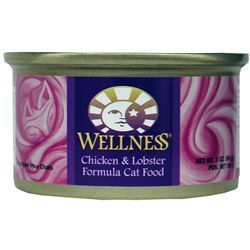 Wellness Canned Cat Food Chicken and Lobster Formula 12.5 oz.
